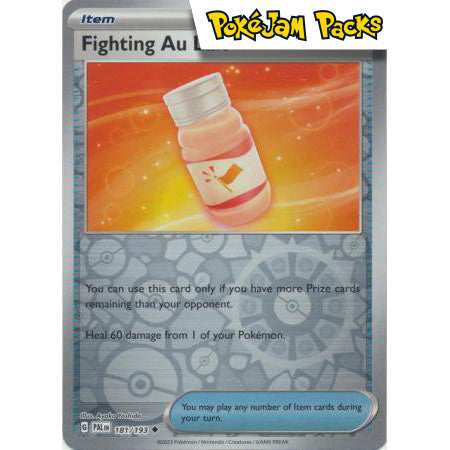 Fighting Au Lait - 181/193 - Uncommon Reverse Holo - Paldea Evolved - Pokémon TCG