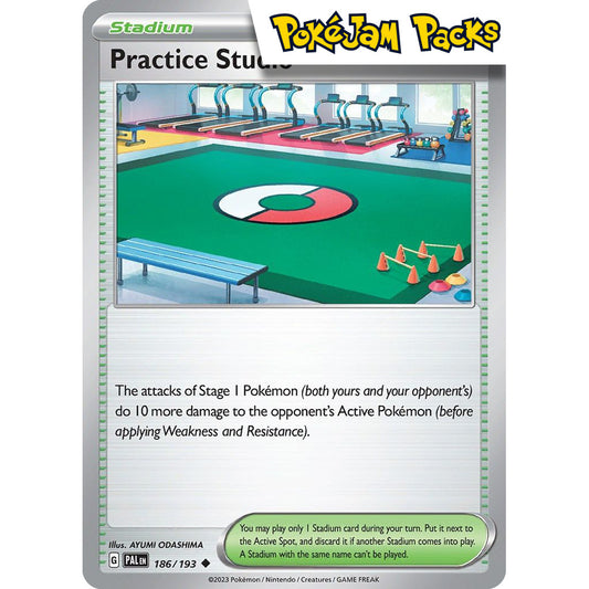 Practice Studio - 186/193 - Uncommon - Paldea Evolved - Pokémon TCG