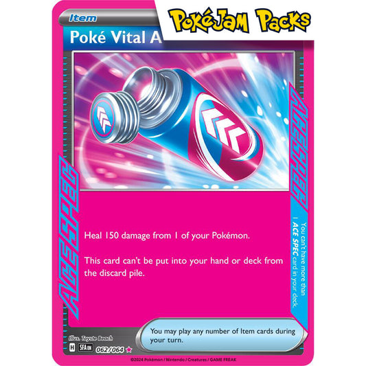 Poke - Vital A - 062/064 - Shrouded Fable - Pokémon TCG