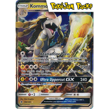 Kommo - o GX - 100/145 - Guardians Rising - Pokémon TCG