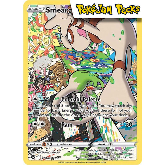 Smeargle - TG10/TG30 - Holo Rare - Silver Tempest - Pokémon TCG