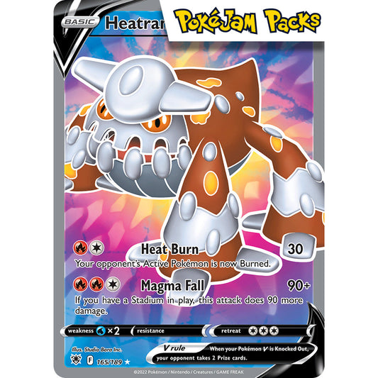 Heatran V - 165/189 - Full Art Ultra Rare - Astral Radiance - Pokémon TCG