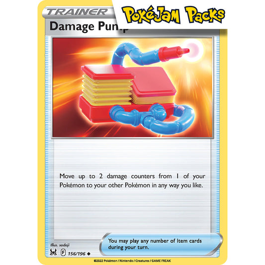 Damage Pump - 156/196 - Uncommon - Lost Origin - Pokémon TCG