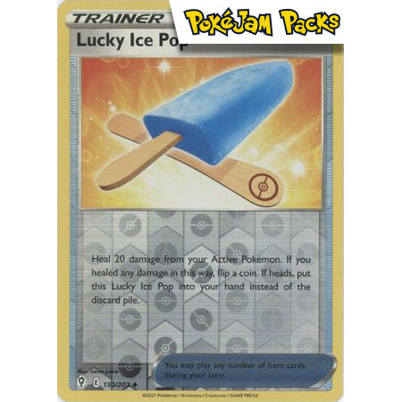 Lucky Ice Pop - 150/203 - Uncommon Reverse Holo - Evolving Skies - Pokémon TCG