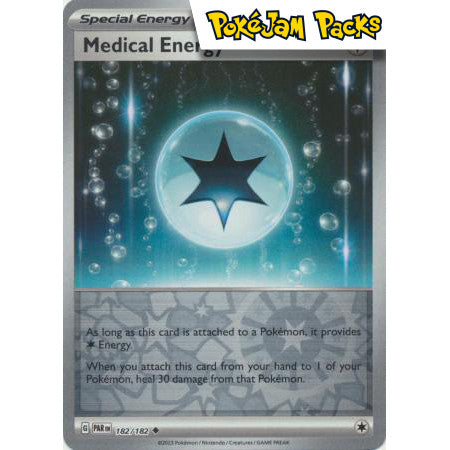 Medical Energy - 182/182 - Uncommon Reverse Holo - Paradox Rift - Pokémon TCG