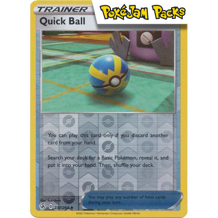 Quick Ball - 237/264 - Uncommon Reverse Holo - Fusion Strike - Pokémon TCG