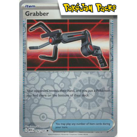 Grabber - 162/165 - Uncommon Reverse Holo - Scarlet & Violet 151 - Pokémon TCG