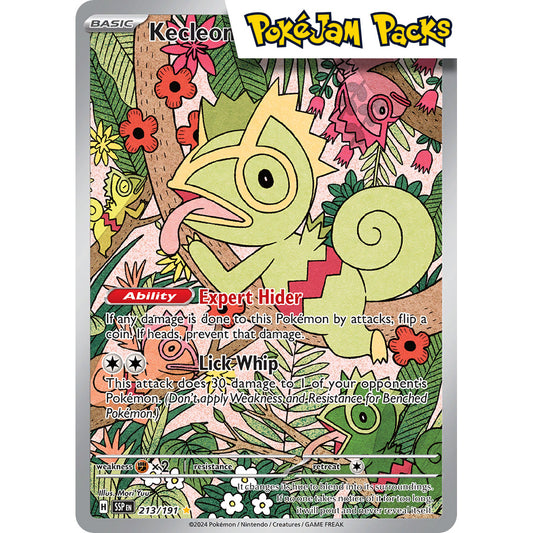 Kecleon - 213/191 - Illustration Rare - Surging Sparks - Pokémon TCG