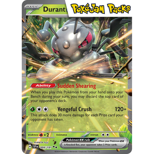 Durant ex - 004/191 - Ultra Rare - Surging Sparks - Pokémon TCG