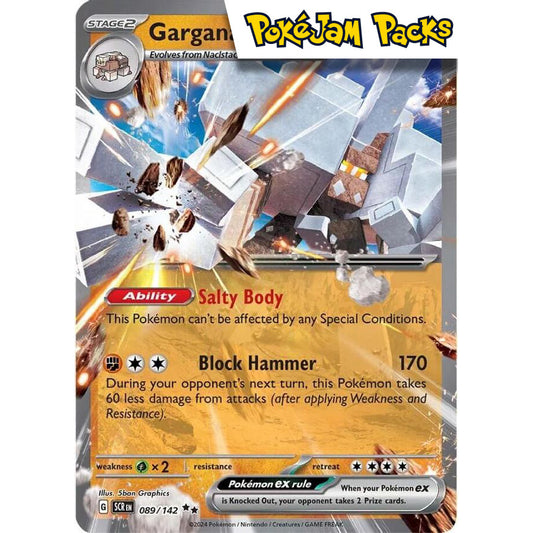 Garganacl ex - 089/142 - Ultra Rare - Stellar Crown - Pokémon TCG