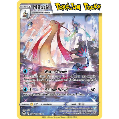 Milotic - TG02/TG30 - Holo Rare - Silver Tempest - Pokémon TCG