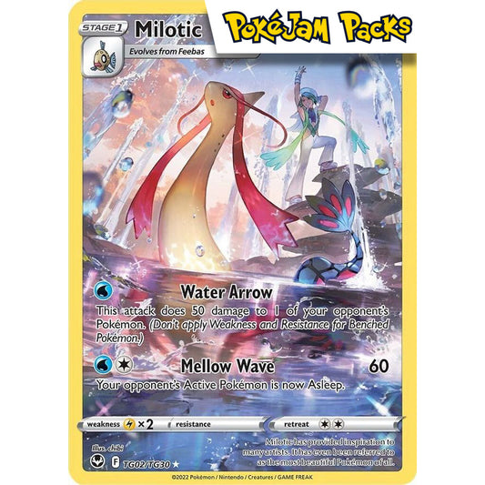 Milotic - TG02/TG30 - Holo Rare - Silver Tempest - Pokémon TCG