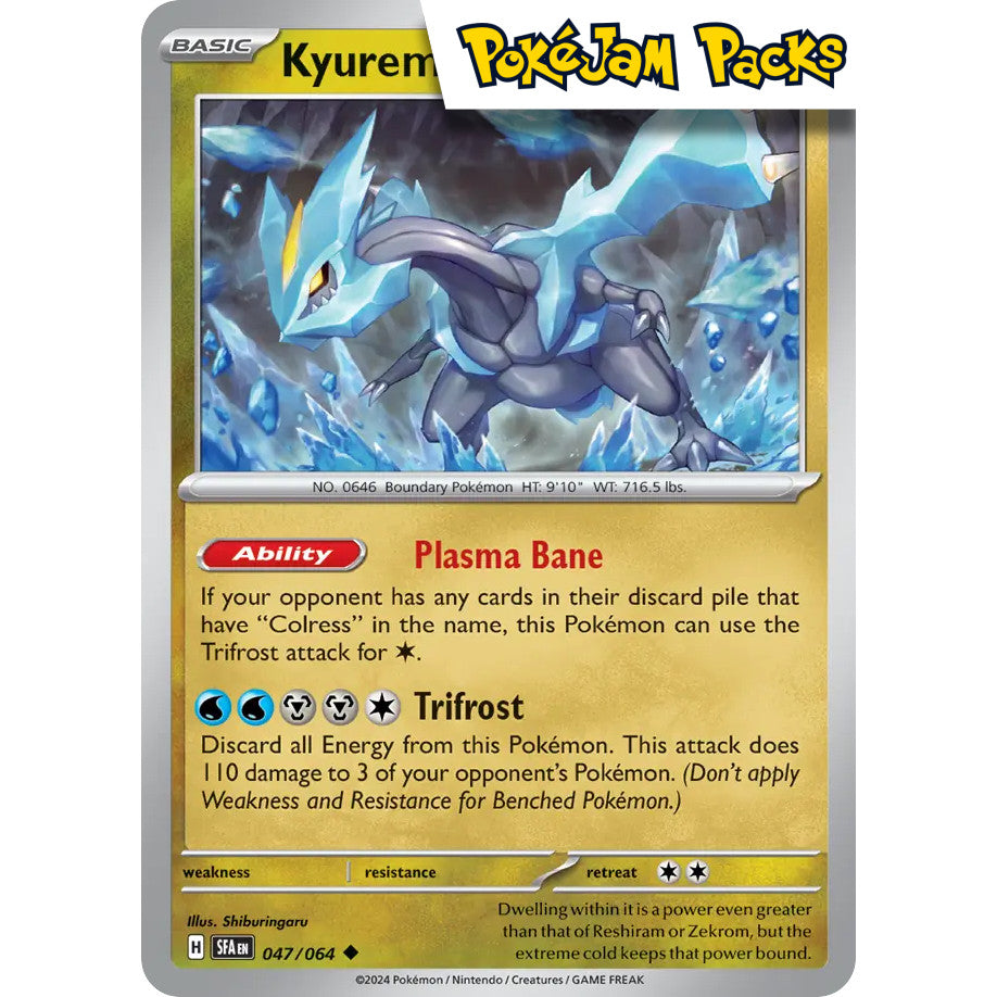 Kyurem - 047/064 - Uncommon - Shrouded Fable - Pokémon TCG