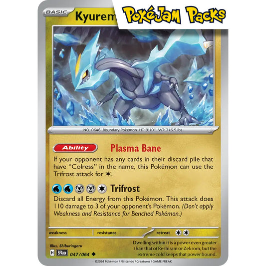 Kyurem - 047/064 - Uncommon - Shrouded Fable - Pokémon TCG