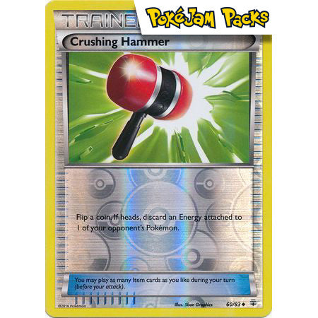 Crushing Hammer (MP) - 60/83 - Uncommon Reverse Holo - Generations - Pokémon TCG