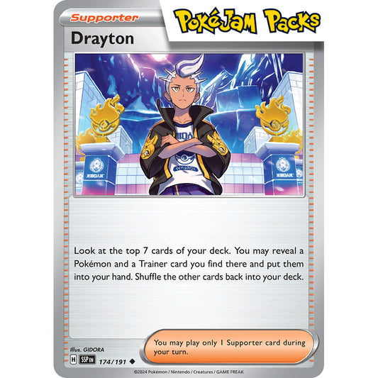Drayton - 174/191 - Uncommon - Surging Sparks - Pokémon TCG