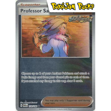 Professor Sada's Vitality - 170/182 - Uncommon Reverse Holo - Paradox Rift - Pokémon TCG