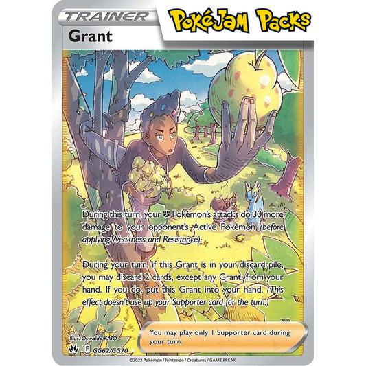 Grant - GG62/GG70 - Full Art Ultra Rare - Crown Zenith - Pokémon TCG