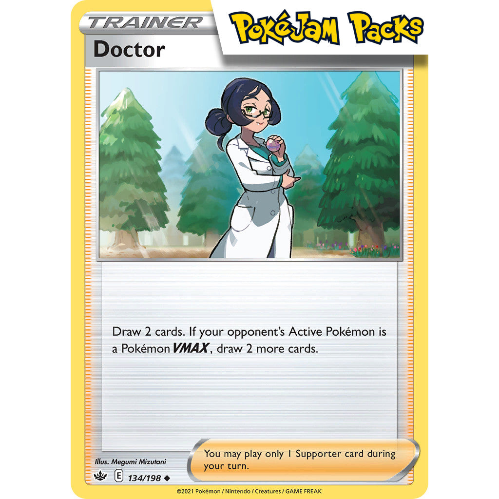 Doctor - 134/198 - Uncommon - Chilling Reign - Pokémon TCG