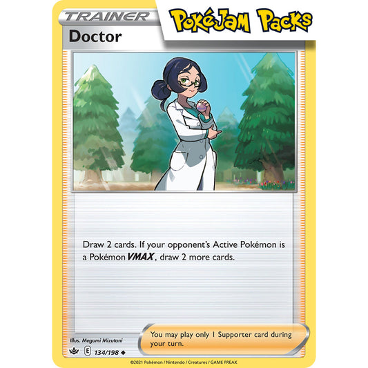 Doctor - 134/198 - Uncommon - Chilling Reign - Pokémon TCG