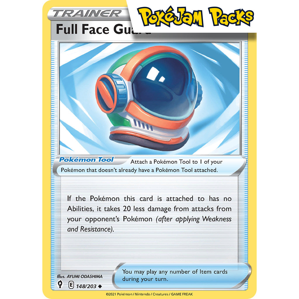 Full Face Guard - 148/203 - Uncommon - Evolving Skies - Pokémon TCG
