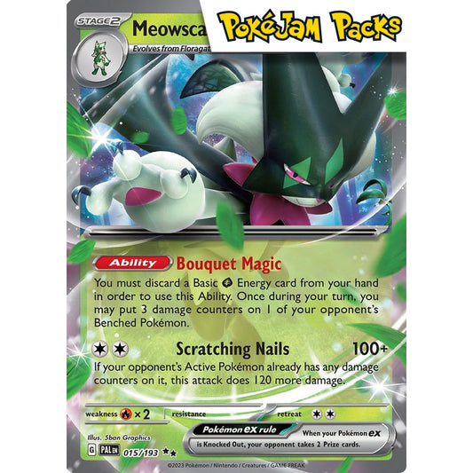 Meowscarada ex - 015/193 - Ultra Rare - Paldea Evolved - Pokémon TCG