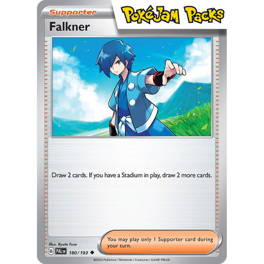 Falkner - 180/193 - Uncommon - Paldea Evolved - Pokémon TCG