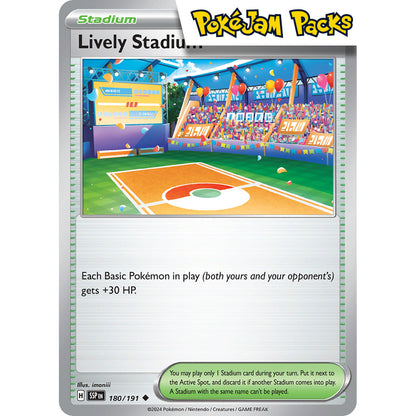 Lively Stadium - 180/191 - Uncommon - Surging Sparks - Pokémon TCG