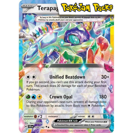 Terapagos ex - 128/142 - Ultra Rare - Stellar Crown - Pokémon TCG