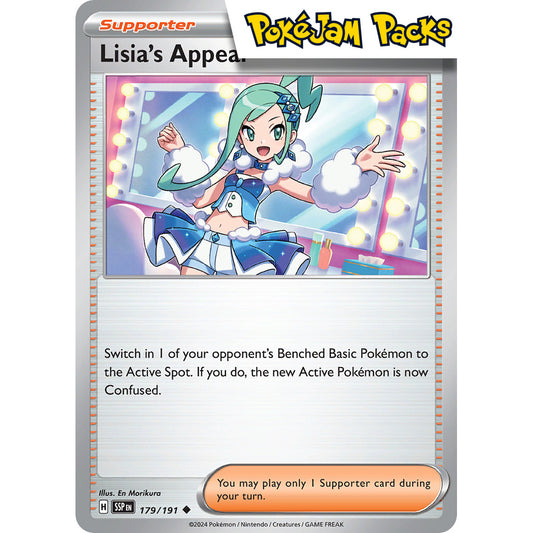 Lisia's Appeal - 179/191 - Uncommon - Surging Sparks - Pokémon TCG