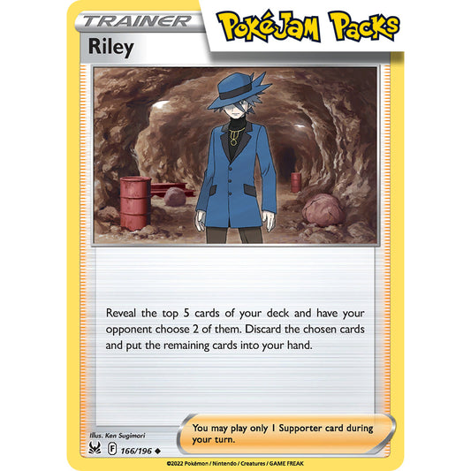 Riley - 166/196 - Uncommon - Lost Origin - Pokémon TCG