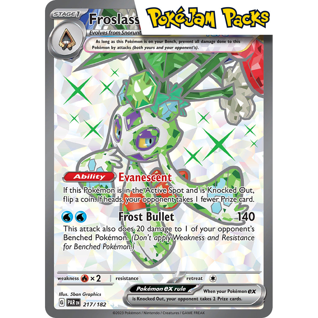 Froslass ex - 217/182 - Full Art Secret Rare - Paradox Rift - Pokémon TCG
