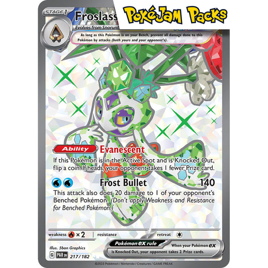Froslass ex - 217/182 - Full Art Secret Rare - Paradox Rift - Pokémon TCG