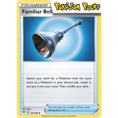 Familiar Bell - 161/189 - Uncommon - Darkness Ablaze - Pokémon TCG