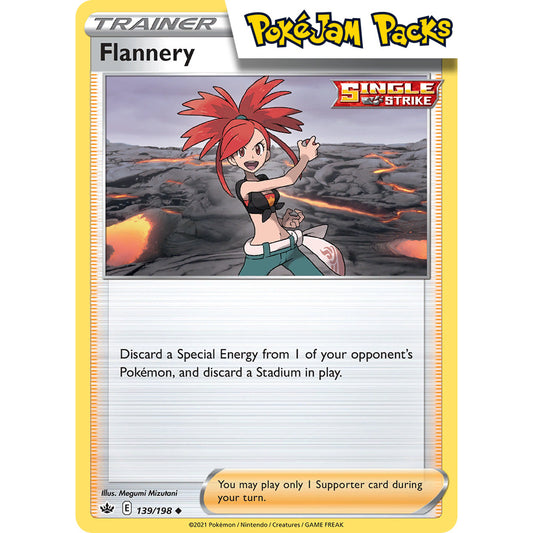 Flannery - 139/198 - Uncommon - Chilling Reign - Pokémon TCG