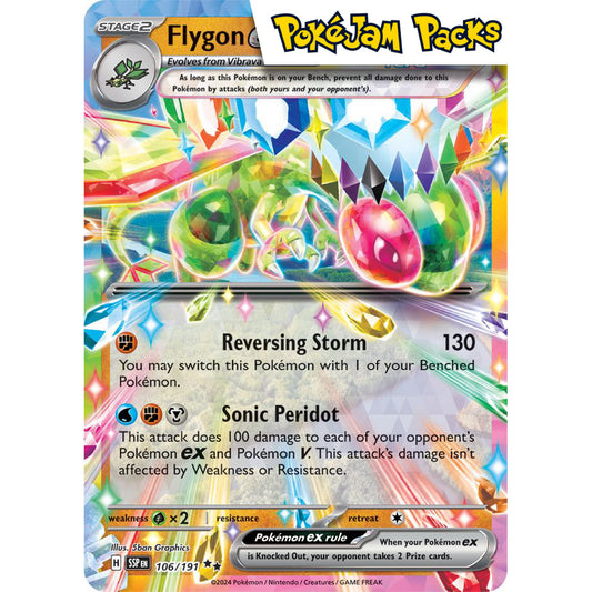 Flygon ex - 106/191 - Ultra Rare - Surging Sparks - Pokémon TCG