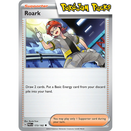 Roark - 173/182 - Uncommon - Paradox Rift - Pokémon TCG