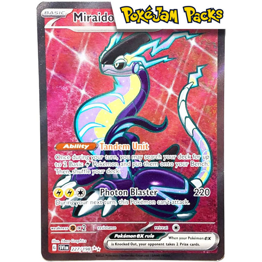Miraidon ex - 227/198 - Full Art Secret Rare - Scarlet & Violet - Pokémon TCG