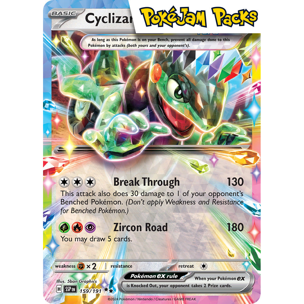Cyclizar ex - 159/191 - Ultra Rare - Surging Sparks - Pokémon TCG
