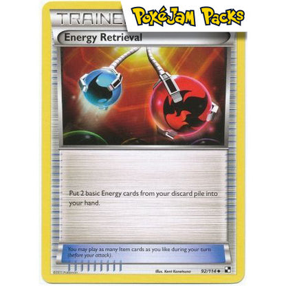 Energy Retrieval - 92/114 - Uncommon -  - Pokémon TCG