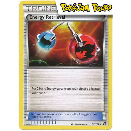 Energy Retrieval - 92/114 - Uncommon -  - Pokémon TCG