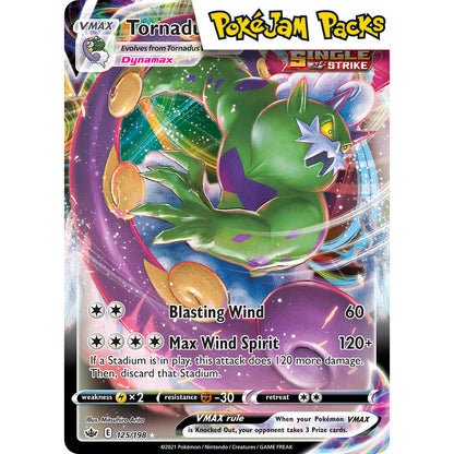 Tornadus VMAX - 125/198 - Ultra Rare - Chilling Reign - Pokémon TCG