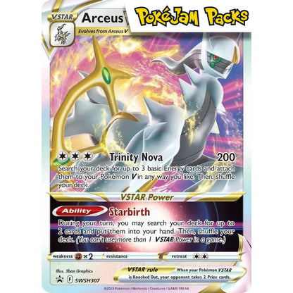 Arceus VSTAR - SWSH307 - Ultra Rare Promo - Sword & Shield Promos - Pokémon TCG