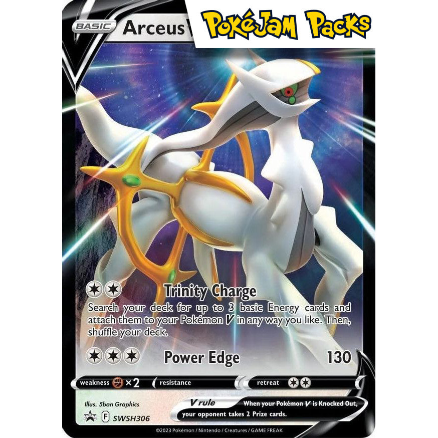 Arceus V - SWSH306 - Ultra Rare Promo - Sword & Shield Promos - Pokémon TCG
