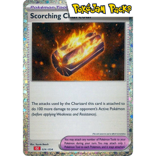 Scorching Charcoal - 026/034 - CLC - Trading Card Game Classic items - Pokémon TCG