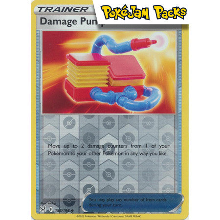Damage Pump - 156/196 - Uncommon Reverse Holo - Lost Origin - Pokémon TCG