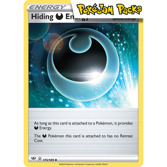 Hiding D Energy - 175/189 - Uncommon - Darkness Ablaze - Pokémon TCG