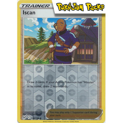 Iscan - 158/196 - Uncommon Reverse Holo - Lost Origin - Pokémon TCG