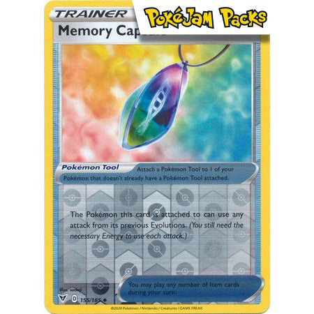 Memory Capsule - 155/185 - Uncommon Reverse Holo - Vivid Voltage - Pokémon TCG