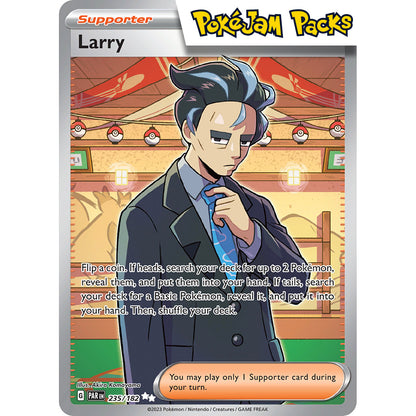 Larry - 235/182 - Full Art Secret Rare - Paradox Rift - Pokémon TCG